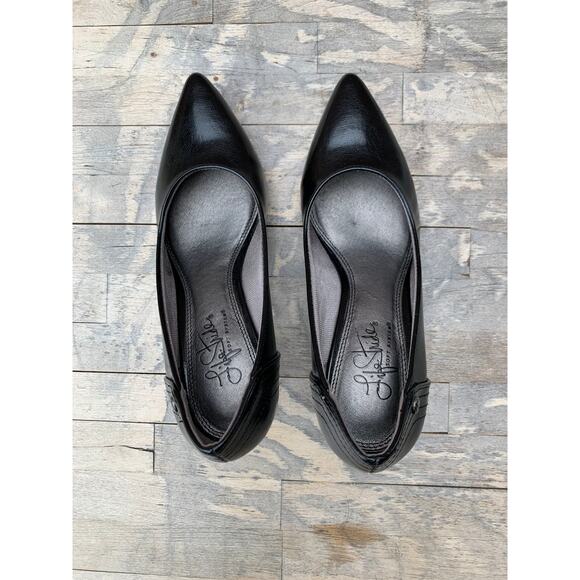 LifeStride Black Heels Size 5 1/2 M - Picture 4 of 12